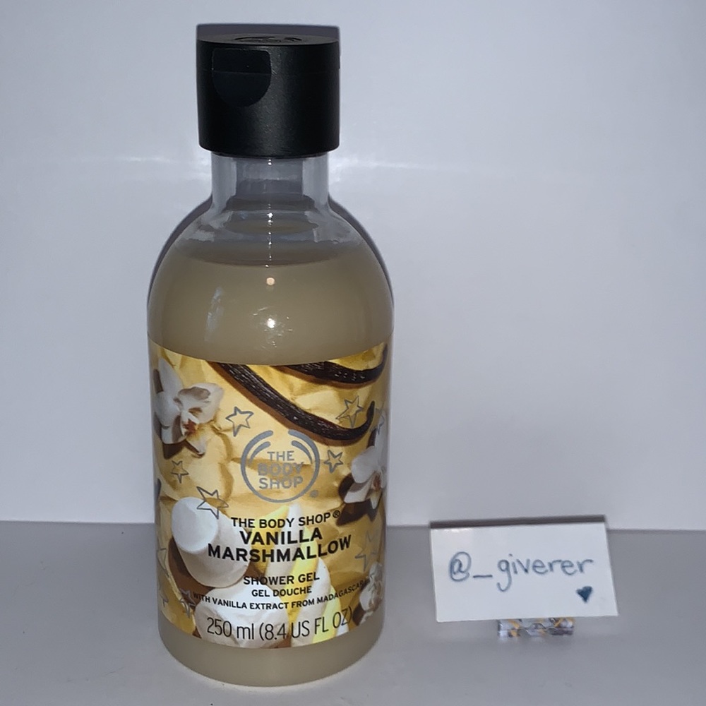 Vanilla Marshmallow Shower Gel The Body Shop